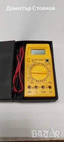 Продавам цифров мултицет мултимер DT-3820, снимка 2 - Друга електроника - 53197980