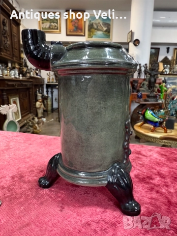 Порцеланова касичка с ключ Goebel №7477 , снимка 2 - Антикварни и старинни предмети - 52049023