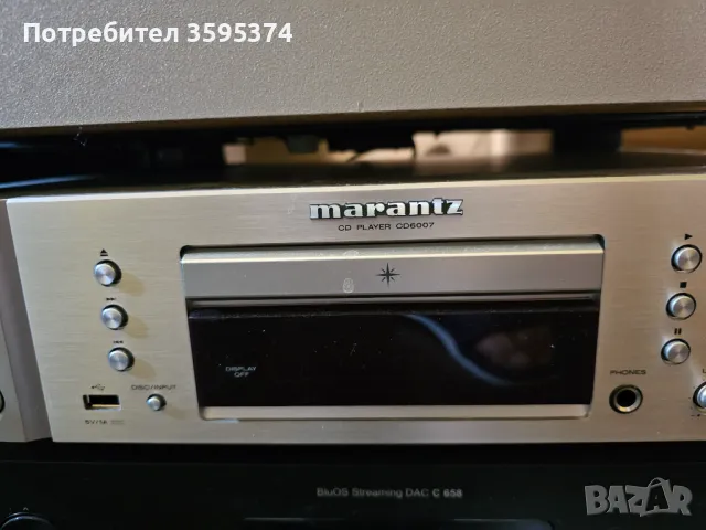 CD Marantz CD6007, снимка 2 - Ресийвъри, усилватели, смесителни пултове - 47499640