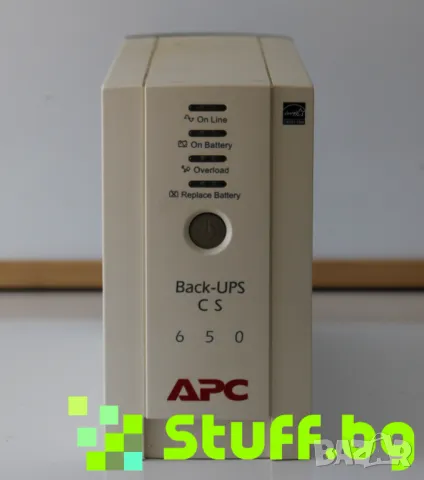 Непрекъсваемо ТЗУ UPS APC BK650EI 400W/650VA, снимка 1 - UPS захранвания - 47575892