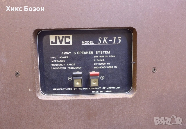 Vintage уникати JVC SK-15 колони от 1970г. 15''   бас, снимка 4 - Тонколони - 53271751