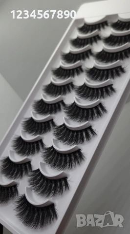 6D Мигли 10 чифта , снимка 6 - Други - 53095907