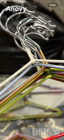 Метални закачалки със силиконово покритие , снимка 2 - Други - 53765804