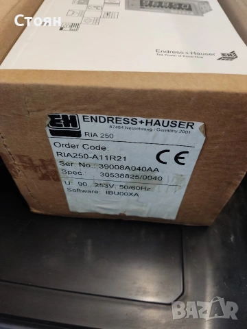 дисплей RIA 250  Endress+Hauser