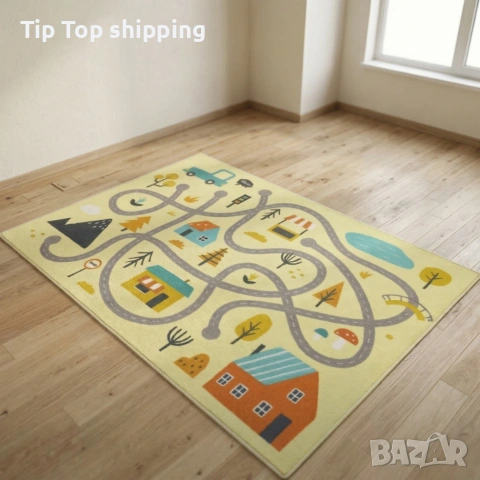 Детски килим за игра, различни десени 