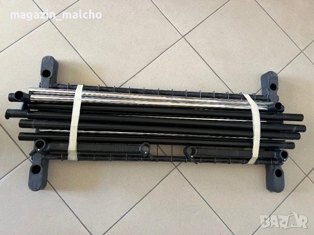 Двойна PVC закачалка за дрехи, снимка 2 - Закачалки - 53873516