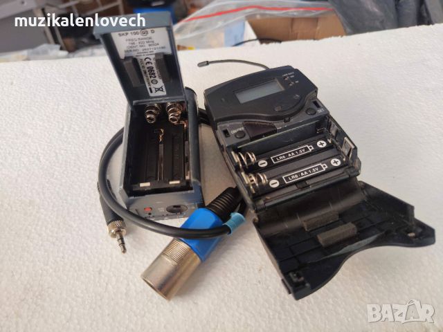 Sennheiser EW 100/G2/Plug On UHF Wireless Camera System - безжичен аудио комплект за видео камера, снимка 6 - Микрофони - 33772786