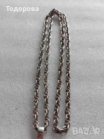 Сребърен кръст със сребърен ланец, ръчна авторска работа-сребро 925/4 евро за грам/, снимка 16 - Колиета, медальони, синджири - 52497805