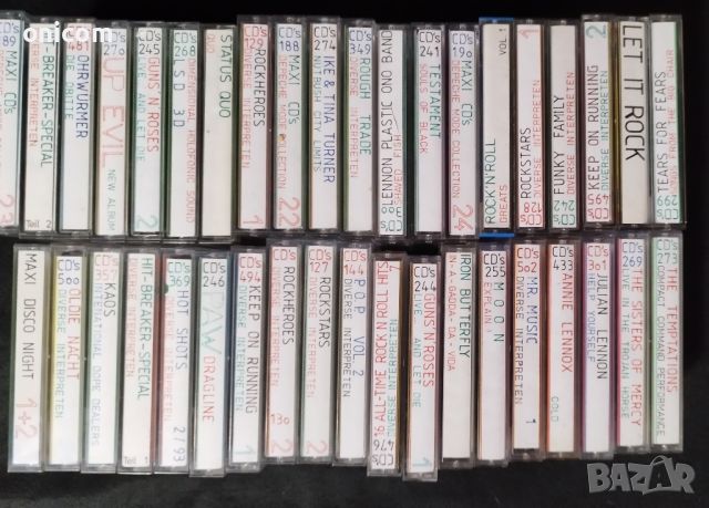 колекция аудио касети със студийни записи , снимка 2 - Аудио касети - 45571606