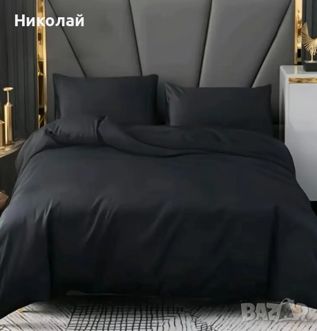 Спално бельо черно