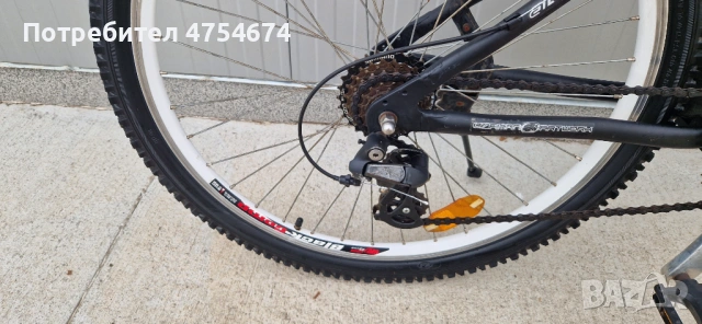 Юношески алуминиев велосипед ARINOS, Колело 26", снимка 2 - Велосипеди - 53808054