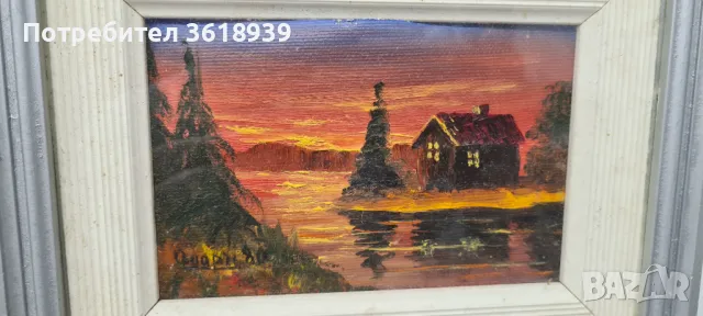 Сет картини италиански автор, снимка 4 - Картини - 49879323