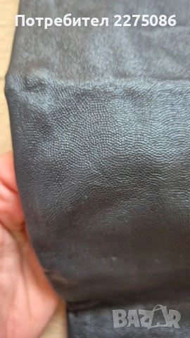 Дамски панталони от истинска кожа, снимка 2 - Панталони - 51647973