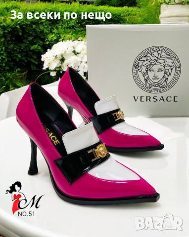 Дамски обувки на ток Versace Код D563, снимка 4 - Дамски обувки на ток - 46814033