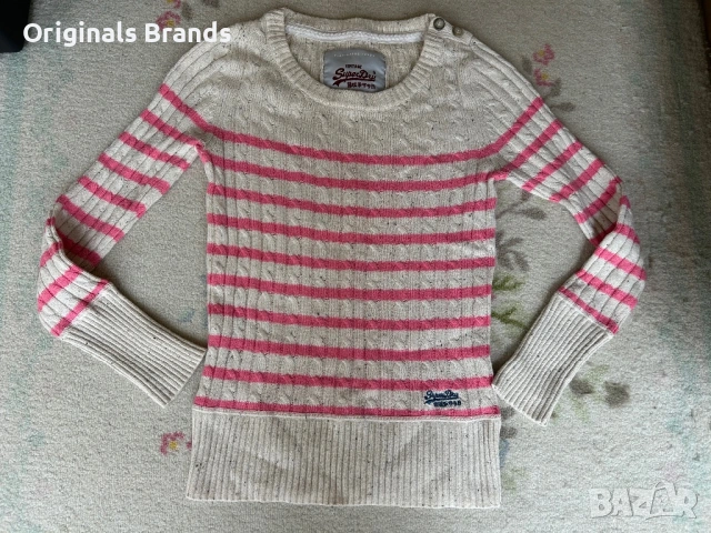 ❤️Уникален пуловер на SUPER DRY, размер S!❤️