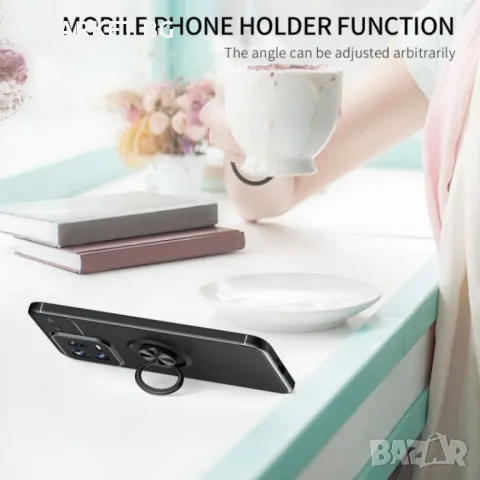 Xiaomi 13 Удароустойчив Ring Holder Калъф и Протектор, снимка 7 - Калъфи, кейсове - 48140312