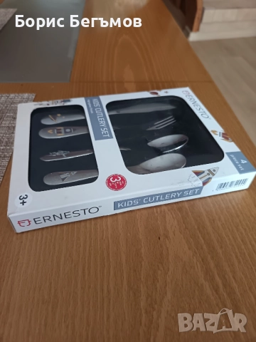 Комплект детски прибори-4бр, снимка 2 - Сервизи - 51470844