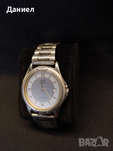 Часовник Q&Q, снимка 3 - Антикварни и старинни предмети - 52260183