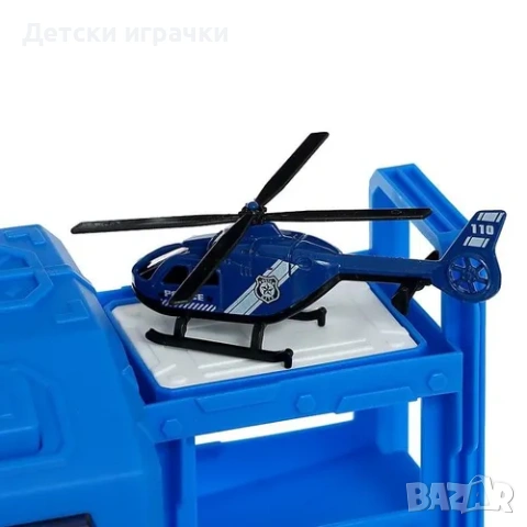 Паркинг Полицейска станция 50см с меки патрони, светлини , снимка 10 - Коли, камиони, мотори, писти - 53101725