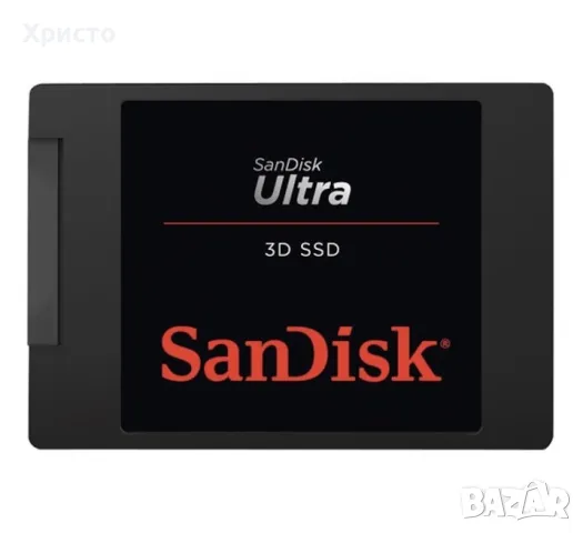 НОВ! SSD диск SanDisk Ultra 3D – 4TB, 2.5”, SATA 6Gb/s, снимка 3 - Твърди дискове - 49973711