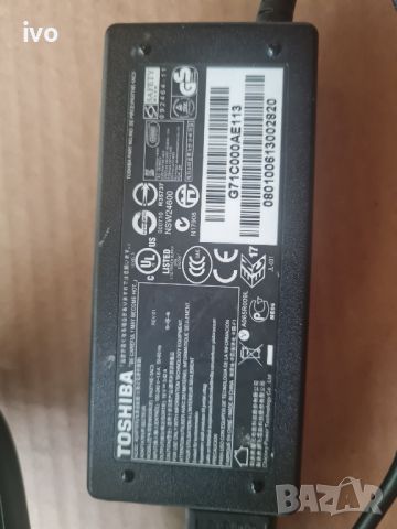 toshiba 19v 3.42a 65w, снимка 3 - Лаптоп аксесоари - 46289655