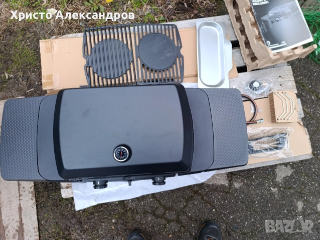 Газово барбекю Enders 2 , корпус от лят алуминий, чугунени скари, тавичка за оттичане на мазнина, снимка 11 - Барбекюта - 53600054