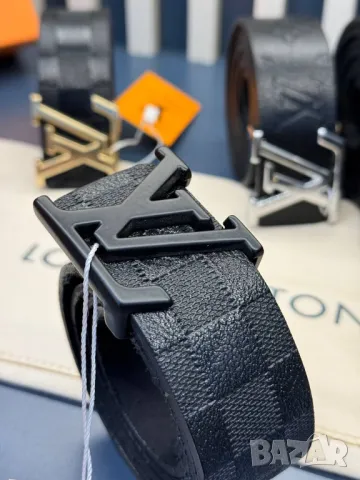 колани от естествена кожа в кутия louis vuitton, снимка 3 - Колани - 50416844