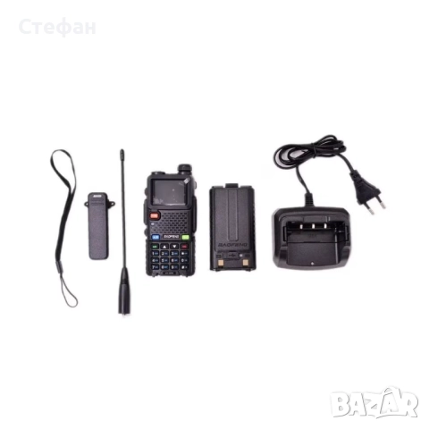 Трибандова радиостанция Baofeng UV-5RM, снимка 4 - Друга електроника - 52435776