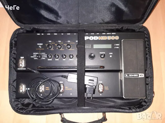 LINE6 Pod HD300 с/без кейс, снимка 3 - Китари - 49132589