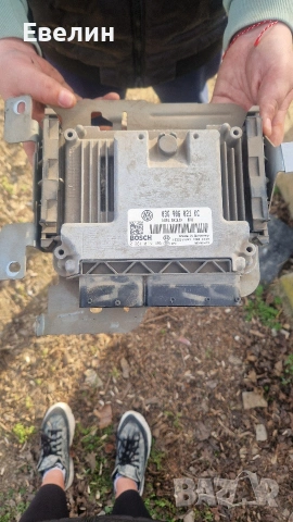 компютър за двигател VW Touran 2006 дизел 105кс 1.9, снимка 4 - Части - 53772254