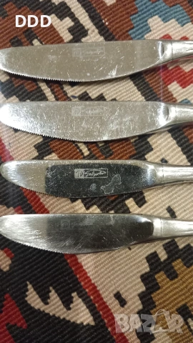 Вилици  Лъжици Ножове П. Денев Перла , снимка 9 - Прибори за хранене, готвене и сервиране - 52809092