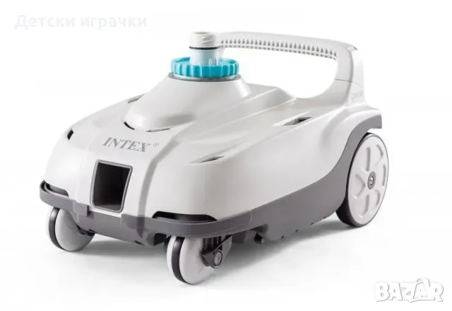 Автоматична подочистачка робот ZX 100 INTEX, за басейни до 610см, PVC, 12кг, снимка 1