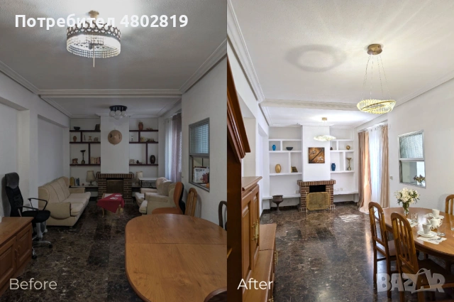 Без ремонт: +50% към дохода от наем чрез интериора, снимка 5 - Други ремонти - 54256586