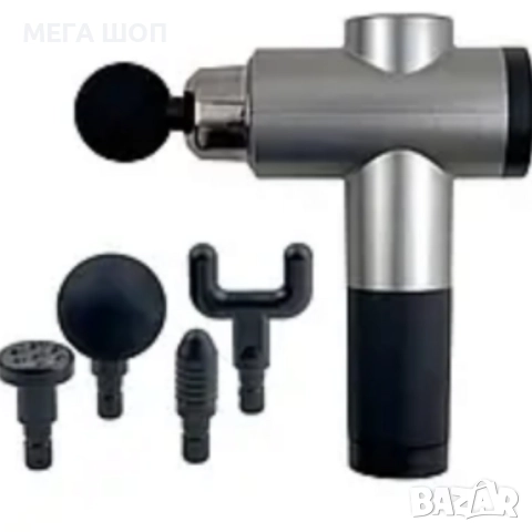 Масажен уред Fascial Gun RF-321 – мощно решение за мускулно възстановяване и релакс, снимка 4 - Масажори - 52696610