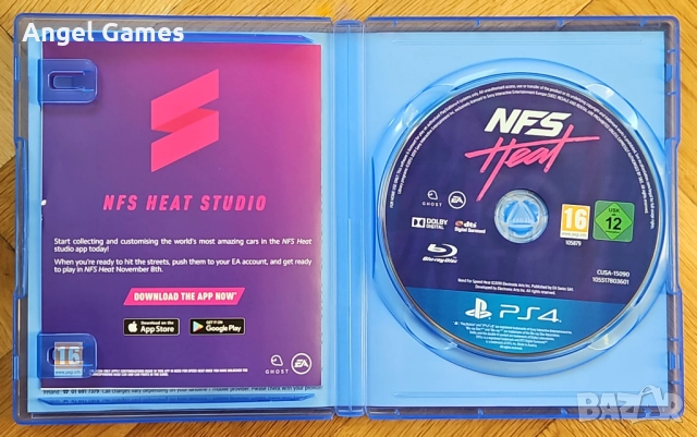 Need For Speed NFS Heat PS4 Playstation 4 5 PS5 Плейстейшън диск игра, снимка 3 - Игри за PlayStation - 52934078