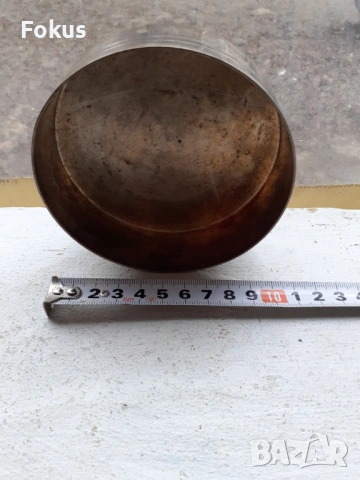 Дебело посребрен марков съд за десерт, снимка 4 - Антикварни и старинни предмети - 53498449