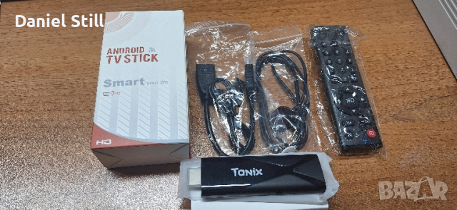 Mini Мрежов Бокс за Android TANIX TX8 Smart TV Stick - Allwinner H313 Quad-Core