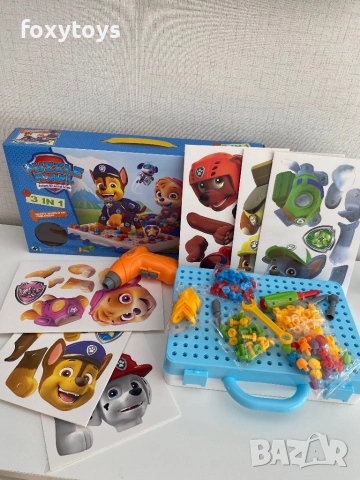 Конструктор - 3D мозайка с винтоверт