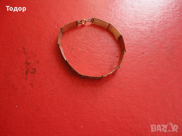 Позлатена гривна Amerik FBM , снимка 5 - Гривни - 53051278