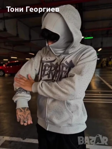 Горнище на камъчета, суичър (Hoodie) 95% памук, снимка 4 - Суичъри - 53837990