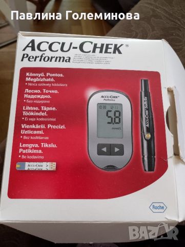 глюкомери Optium Xceed и Accu-Chek, снимка 5 - Друга електроника - 45357335