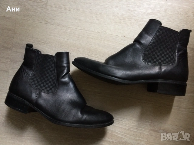 Черни боти Tamaris., снимка 2 - Дамски боти - 53639986