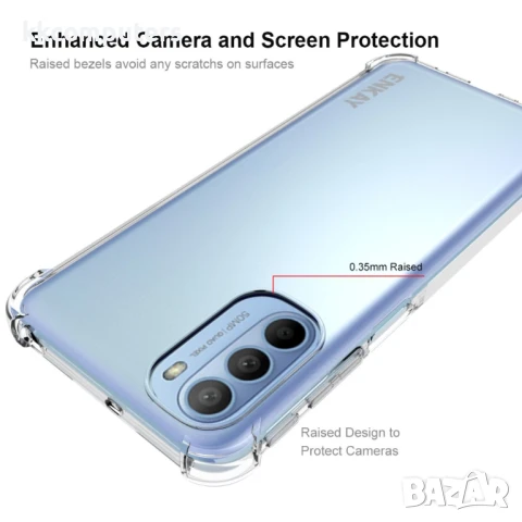 Motorola Moto G31 4G/G41 4G Удароустойчив ENKAY Силиконов Калъф , снимка 3 - Калъфи, кейсове - 51419766