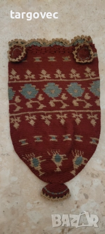 Изключителна старинна кесия пунгия за монети, снимка 3 - Антикварни и старинни предмети - 52299869