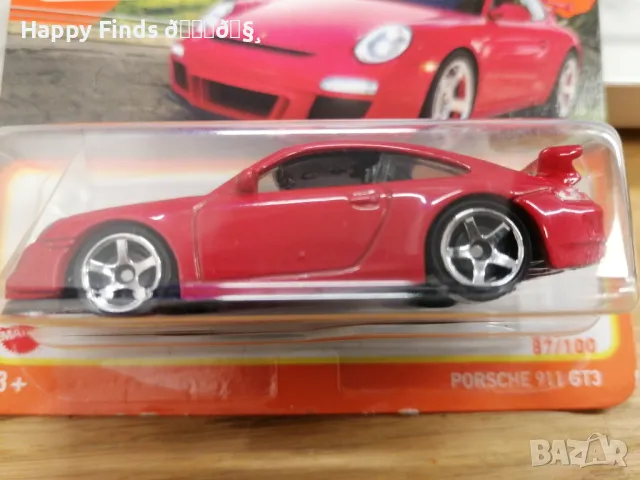 💕🧸 Matchbox Porsche 911 GT3 87/100, снимка 1 - Колекции - 47307653