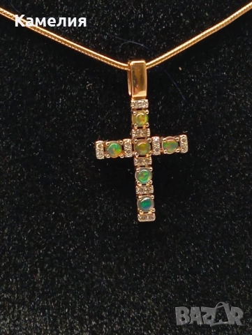 Руско злато , снимка 2 - Колиета, медальони, синджири - 52401833