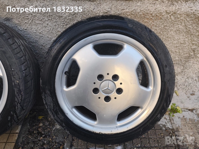 Джанти 17ки Моноблок Интра Мерцедес , снимка 5 - Гуми и джанти - 53025061
