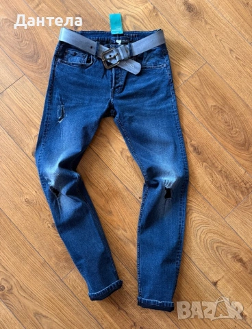 DIVIDED нови мъжки еластични дънки