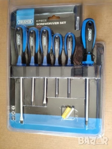 DRAPER 9броя отвертки NAPA 4броя отвертки тип звезда DRAPER 6броя отвертки, снимка 5 - Отвертки - 52924266