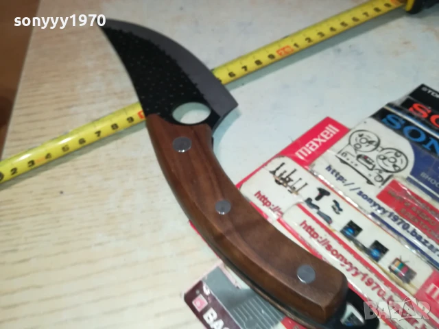 НОЖ-КРИВ МАСИВЕН ОСТЪР 1507251517, снимка 18 - Ножове - 51029000